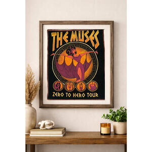 two face threads the muses disney biggie patch custom wall art decor upcycled